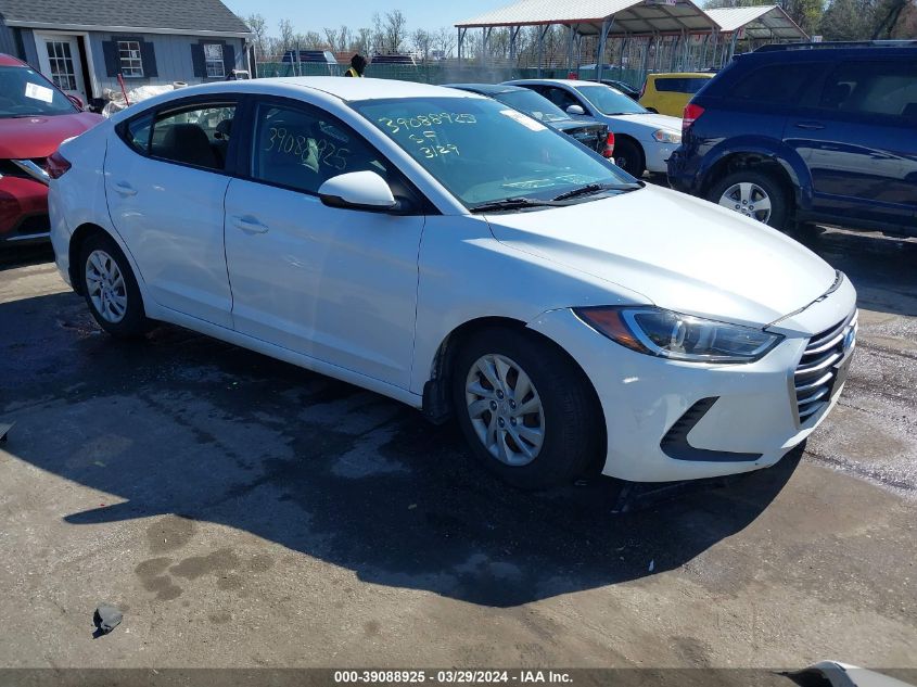 2017 HYUNDAI ELANTRA SE