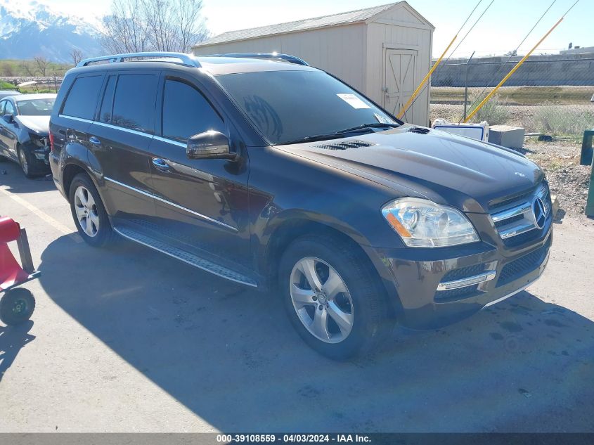 2012 MERCEDES-BENZ GL 450 4MATIC