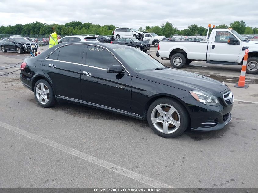 2014 MERCEDES-BENZ E 350 4MATIC