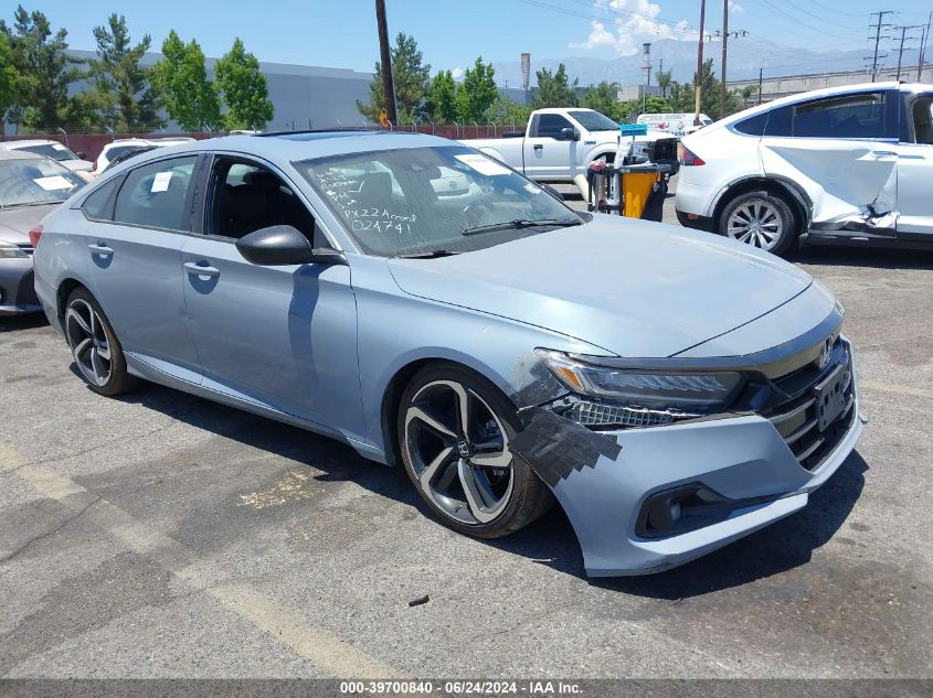 2022 HONDA ACCORD SPORT 2.0T