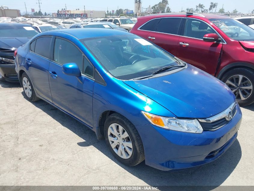 2012 HONDA CIVIC LX