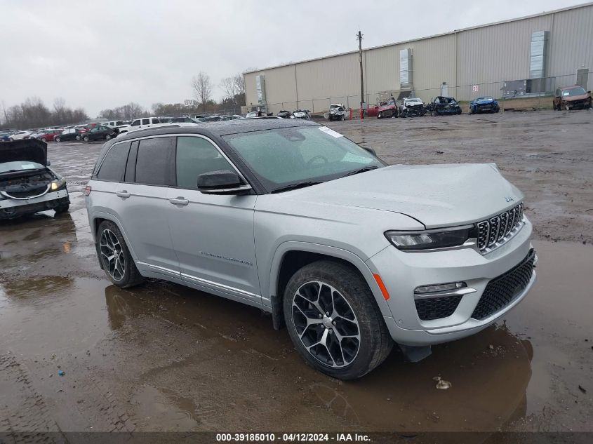 2022 JEEP GRAND CHEROKEE 4XE SUMMIT RESERVE 4X4