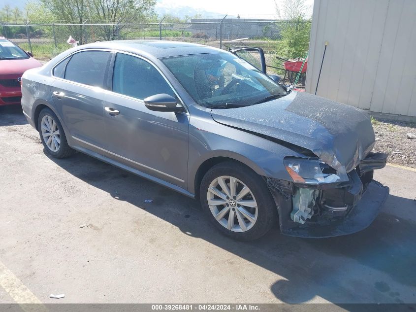 2012 VOLKSWAGEN PASSAT 2.5L SEL