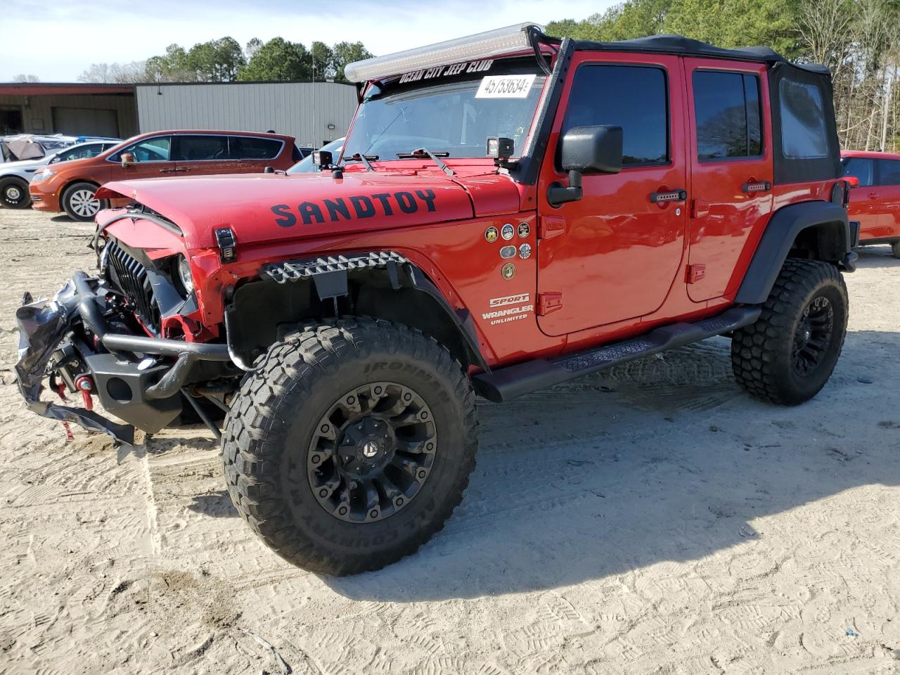 2012 JEEP WRANGLER UNLIMITED SPORT