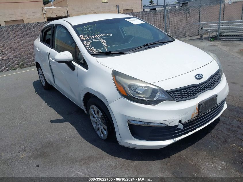 2016 KIA RIO LX