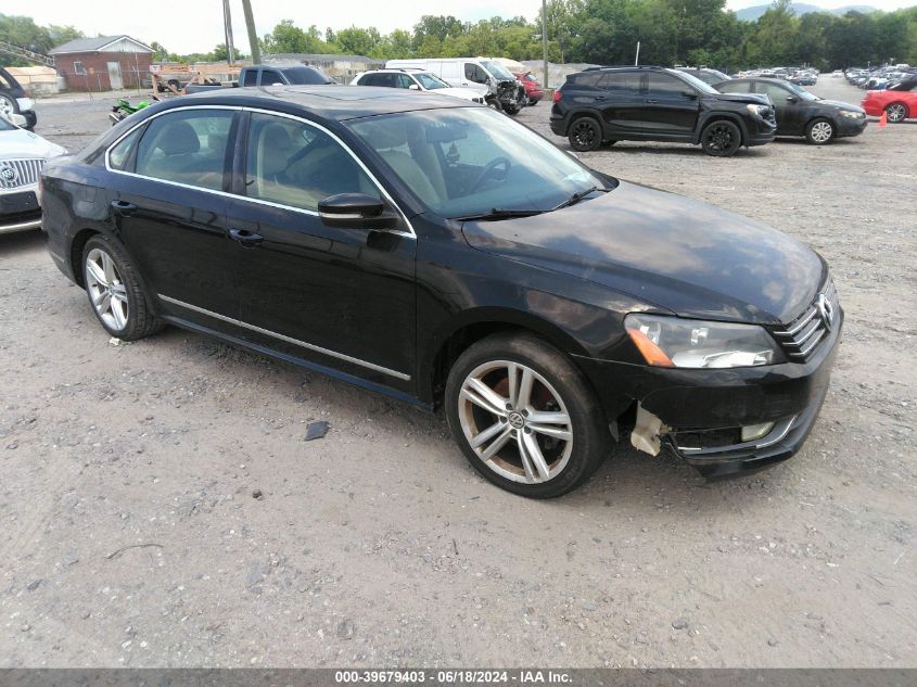 2014 VOLKSWAGEN PASSAT 2.0L TDI SEL PREMIUM