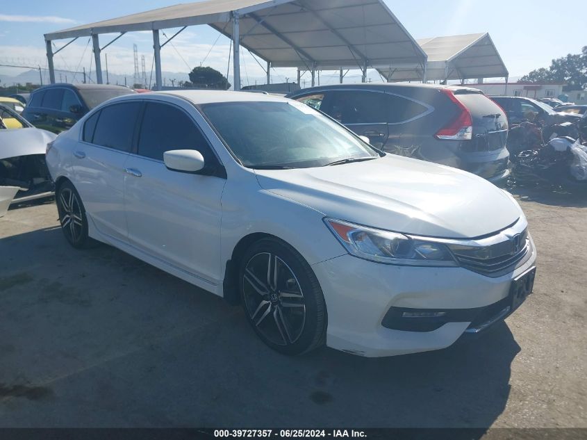 2017 HONDA ACCORD SPORT