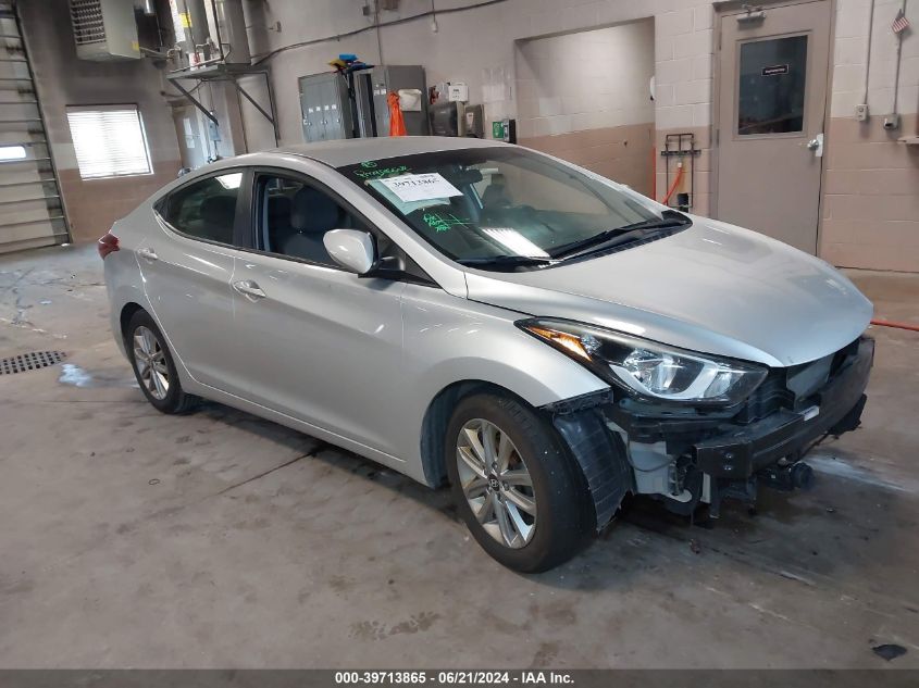 2016 HYUNDAI ELANTRA SE