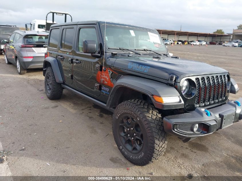 2023 JEEP WRANGLER 4XE 4X4