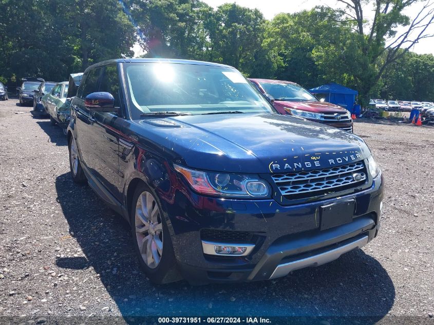 2015 LAND ROVER RANGE ROVER SPORT 3.0L V6 SUPERCHARGED HSE