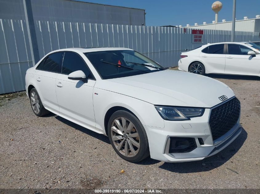 2018 AUDI A4 2.0T TECH ULTRA PREMIUM/2.0T ULTRA PREMIUM