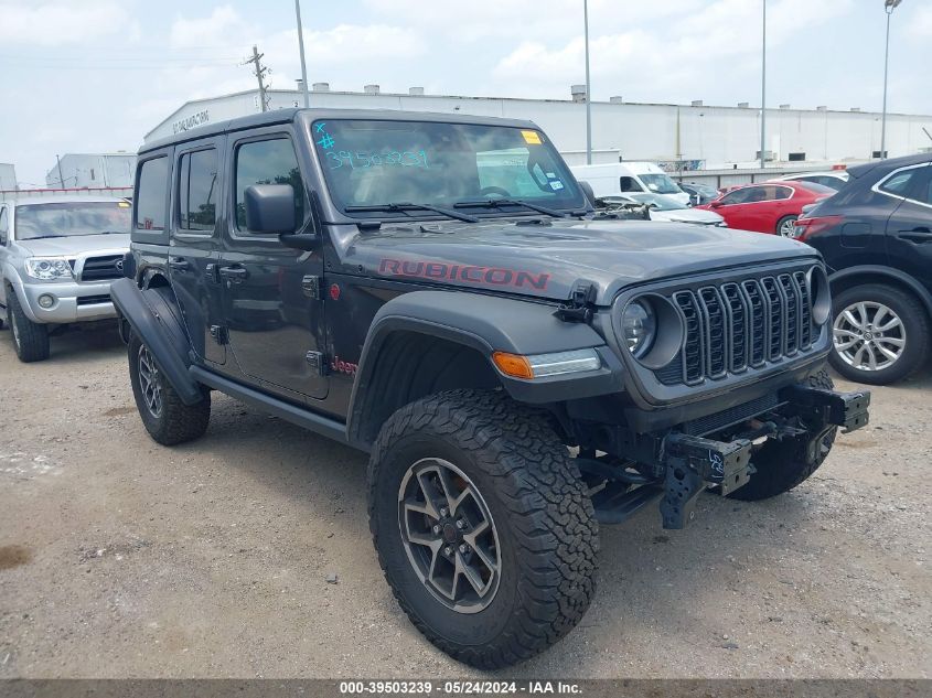 2024 JEEP WRANGLER 4-DOOR RUBICON 4X4