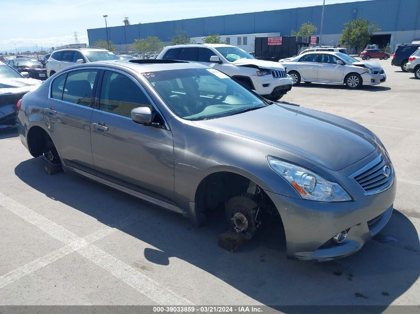 2013 INFINITI G37 JOURNEY