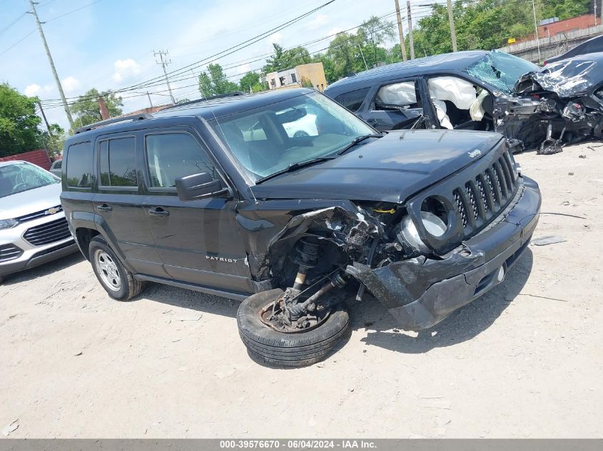 2016 JEEP PATRIOT SPORT