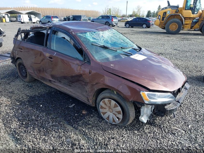 2016 VOLKSWAGEN JETTA 1.4T S