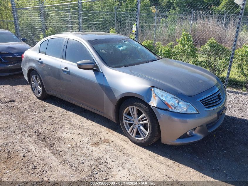 2012 INFINITI G37 SPORT