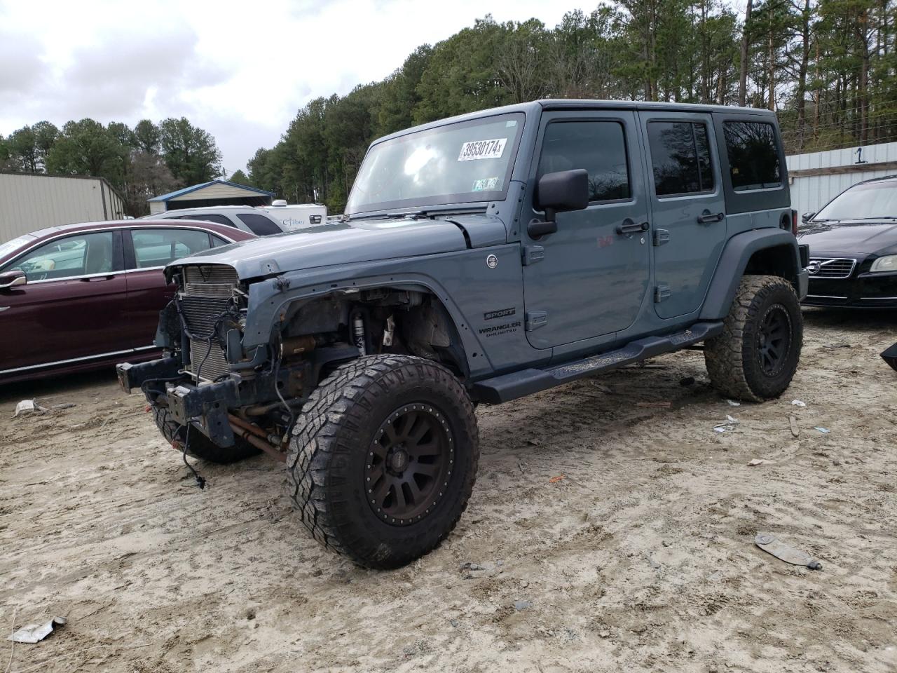 2014 JEEP WRANGLER UNLIMITED SPORT