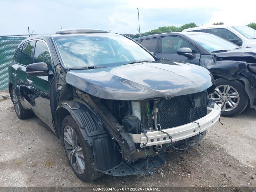 2017 ACURA MDX TECHNOLOGY PACKAGE