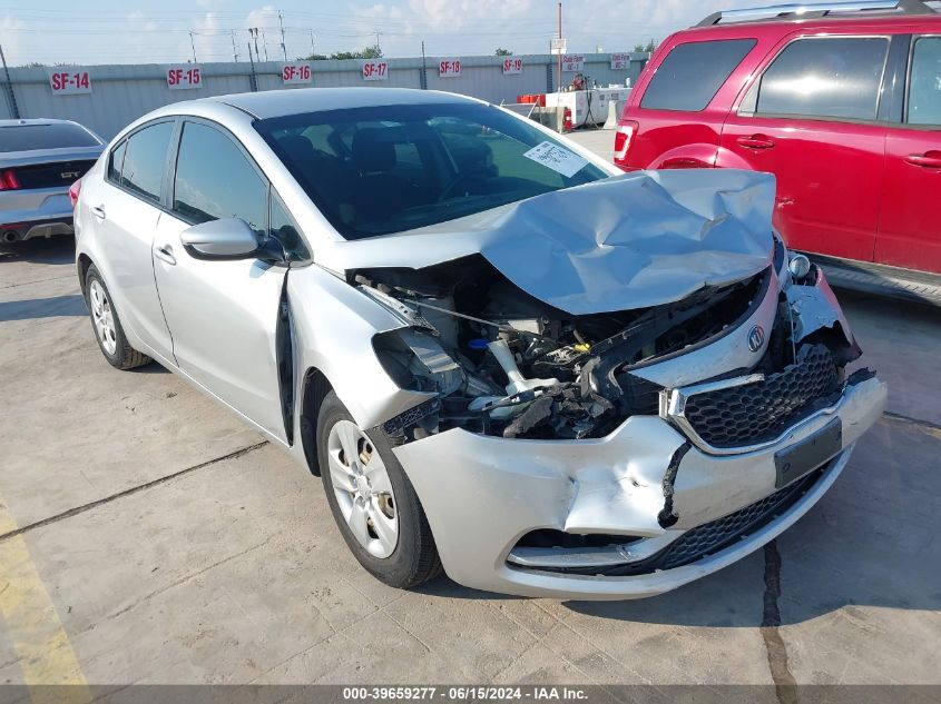 2014 KIA FORTE LX