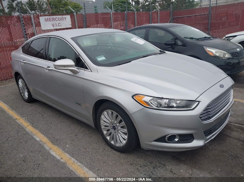 2016 FORD FUSION ENERGI SE LUXURY