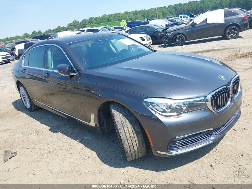 2017 BMW 740I