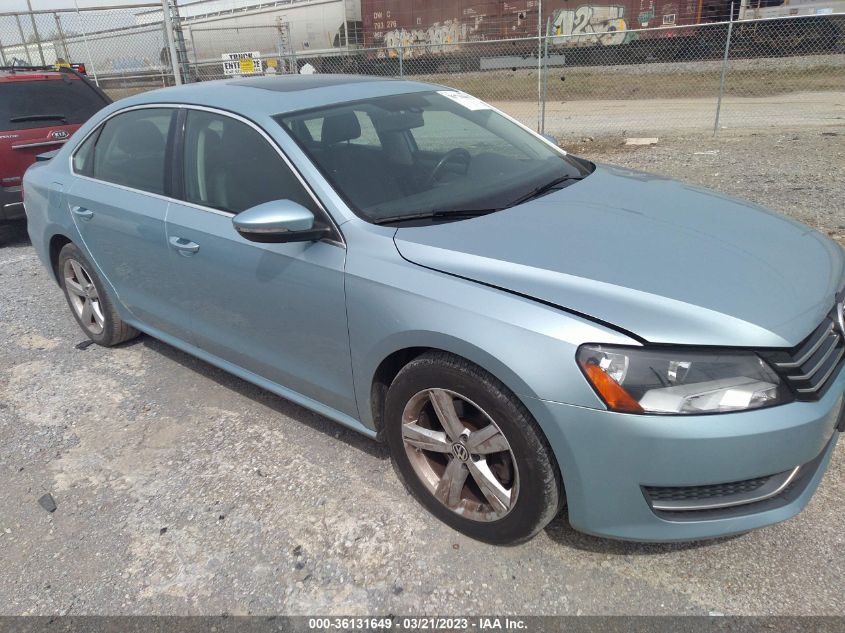 2012 VOLKSWAGEN PASSAT 2.5L SE