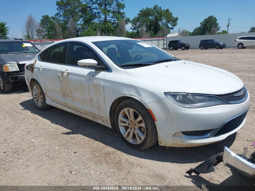 2015 CHRYSLER 200 LIMITED