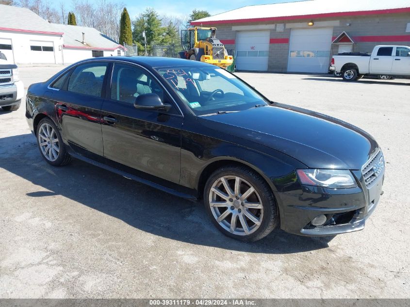 2012 AUDI A4 2.0T PREMIUM