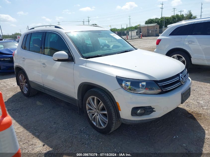 2013 VOLKSWAGEN TIGUAN SE