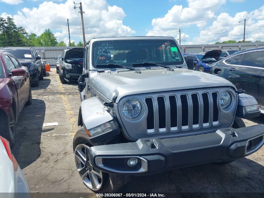 2021 JEEP WRANGLER UNLIMITED SAHARA 4X4