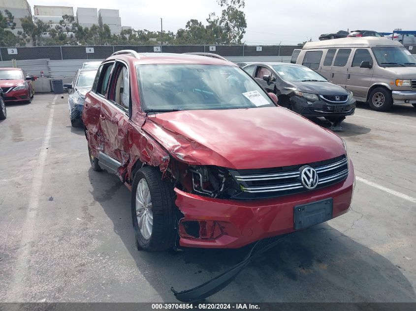 2016 VOLKSWAGEN TIGUAN S/SE/SEL/R-LINE