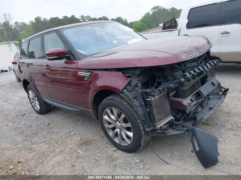 2016 LAND ROVER RANGE ROVER SPORT 3.0L V6 SUPERCHARGED HSE