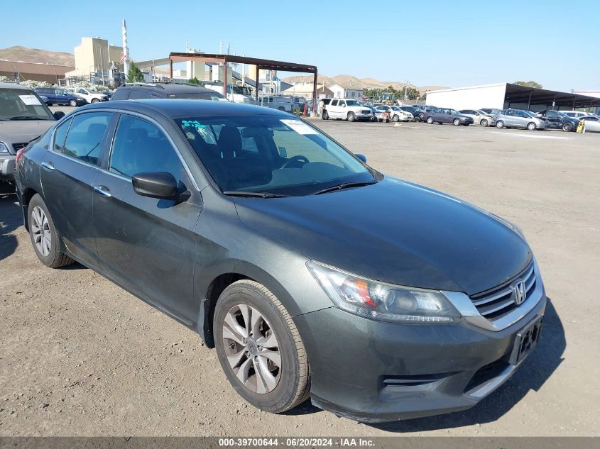 2015 HONDA ACCORD LX