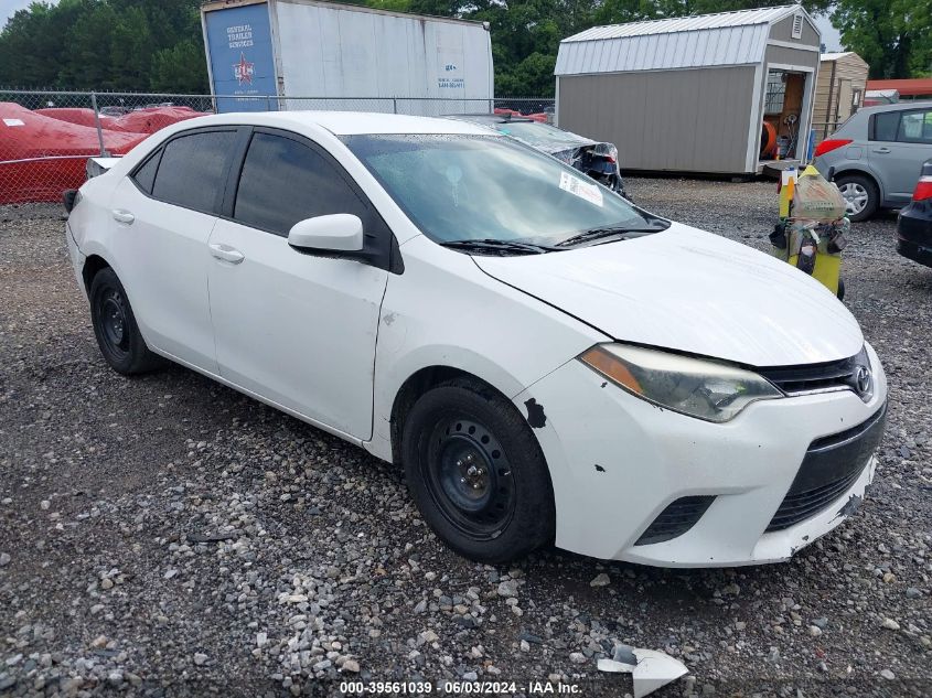 2015 TOYOTA COROLLA L/LE/LE PLS/PRM/S/S PLS