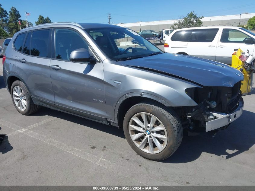 2017 BMW X3 XDRIVE28I