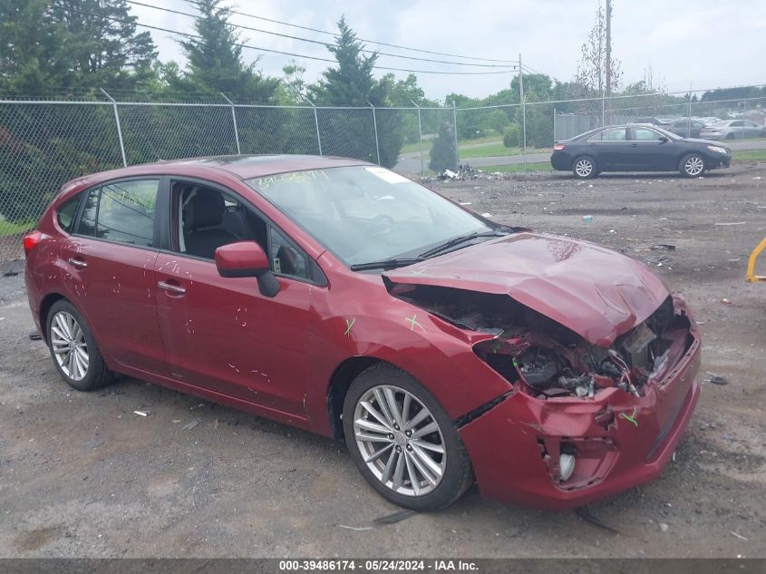 2013 SUBARU IMPREZA 2.0I LIMITED