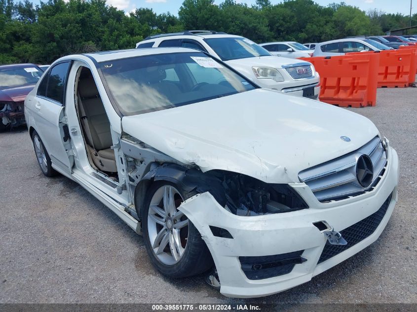 2012 MERCEDES-BENZ C 250 LUXURY/SPORT