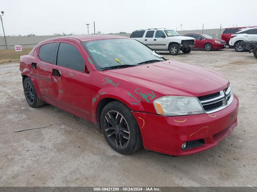 2013 DODGE AVENGER SXT