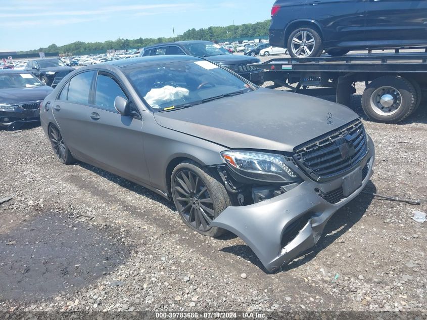 2017 MERCEDES-BENZ S 550 4MATIC