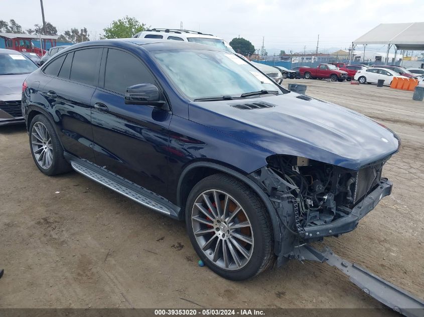 2017 MERCEDES-BENZ AMG GLE 43 COUPE 4MATIC