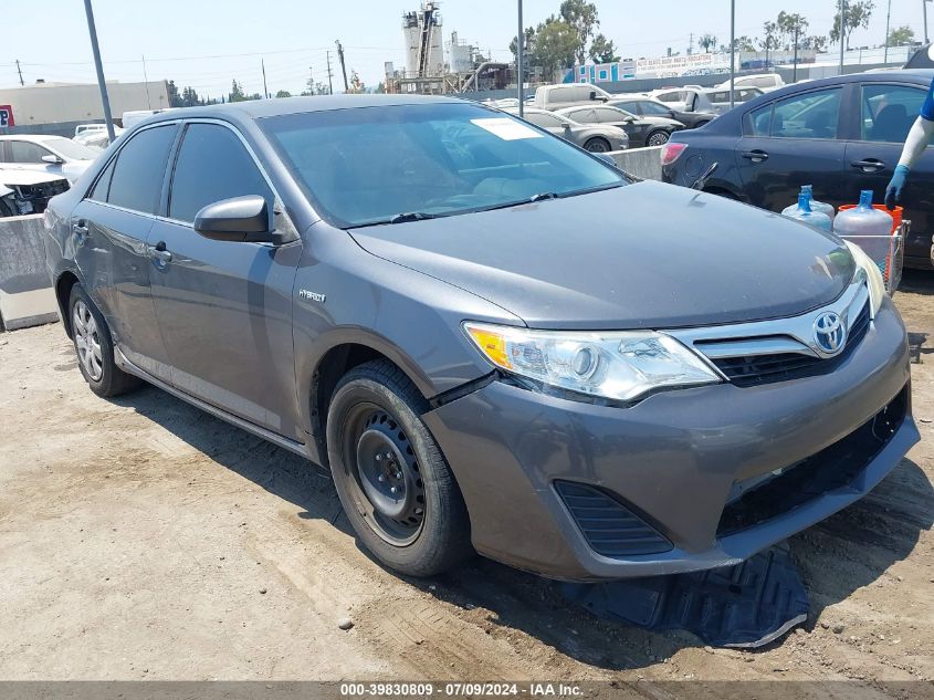 2012 TOYOTA CAMRY HYBRID/LE/XLE