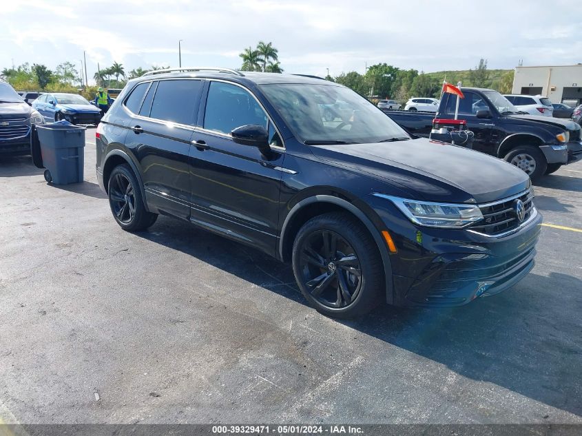 2024 VOLKSWAGEN TIGUAN 2.0T SE R-LINE BLACK