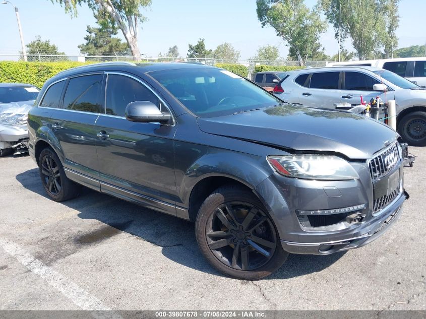 2012 AUDI Q7 3.0T PREMIUM