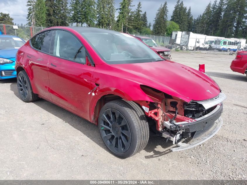 2023 TESLA MODEL Y AWD/LONG RANGE DUAL MOTOR ALL-WHEEL DRIVE