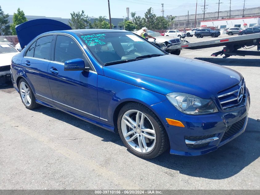 2013 MERCEDES-BENZ C 300 LUXURY 4MATIC/SPORT 4MATIC