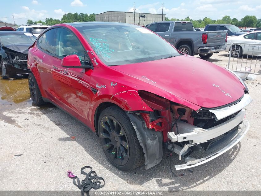 2021 TESLA MODEL Y LONG RANGE DUAL MOTOR ALL-WHEEL DRIVE