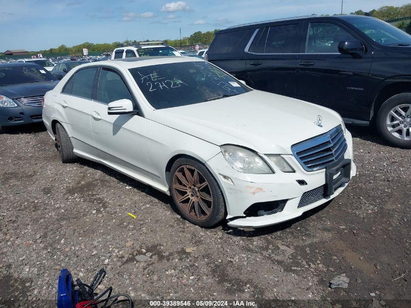 2010 MERCEDES-BENZ E 350 4MATIC