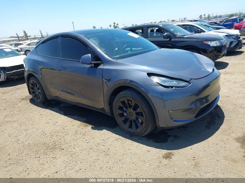 2021 TESLA MODEL Y LONG RANGE DUAL MOTOR ALL-WHEEL DRIVE