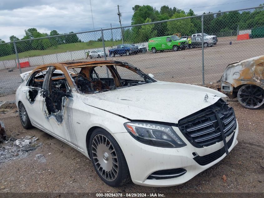 2015 MERCEDES-BENZ S 600