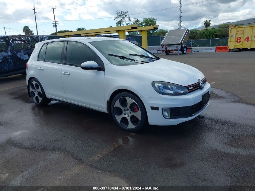 2011 VOLKSWAGEN GTI 4-DOOR AUTOBAHN